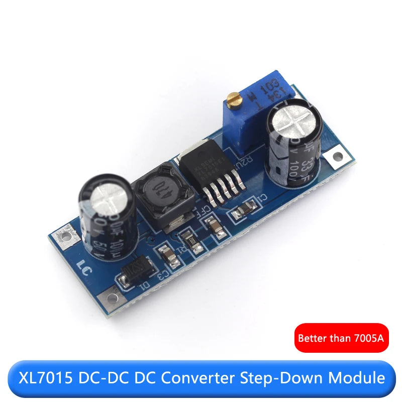 XL7015 DC-DC DC converter step-down module 5V-80V wide voltage input better than 7005A