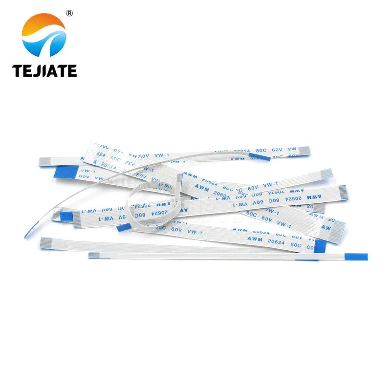 10PCS FFC/FPC flat flexible cable connection cable 4/5/6/7/8/10/12/14/16P spacing of 0.5MM
