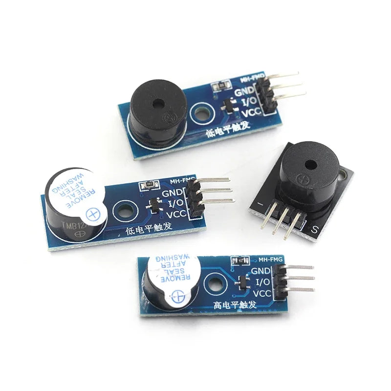 Active Buzzer Module Passive High And Low Level Trigger Buzzer Control Board Sound Sensor Smart Car 5V