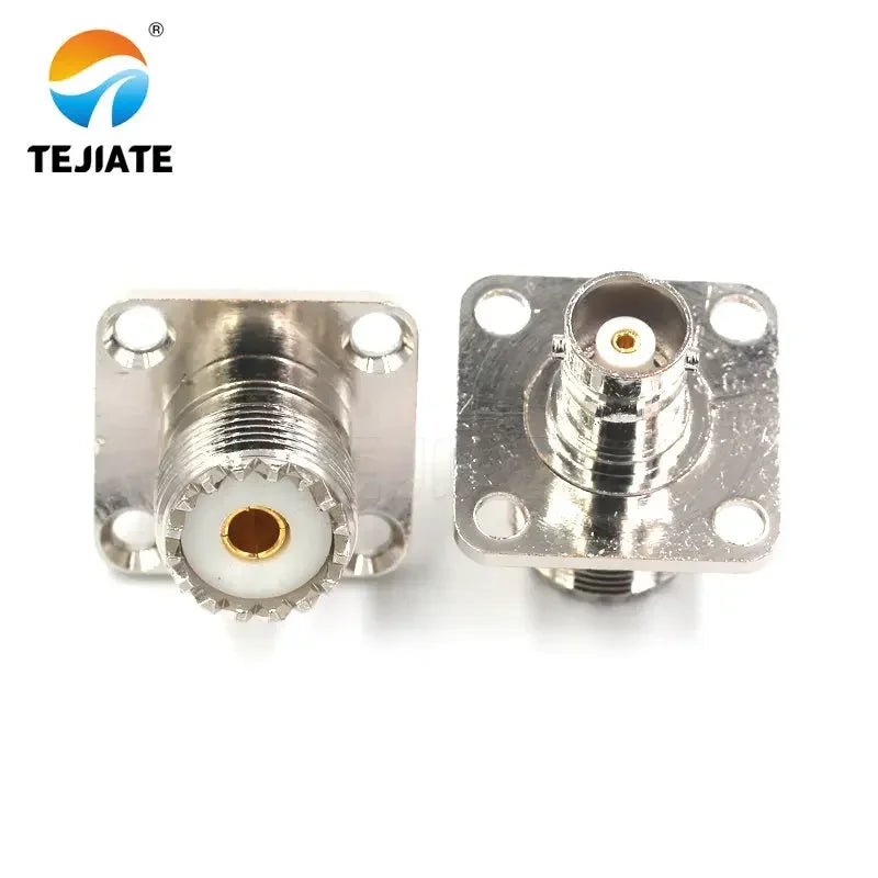 1PCS RF Adapter M Base BNC-UHF Flat Header To UHFK SMAK-UHF MINI Male/Female Header Connector