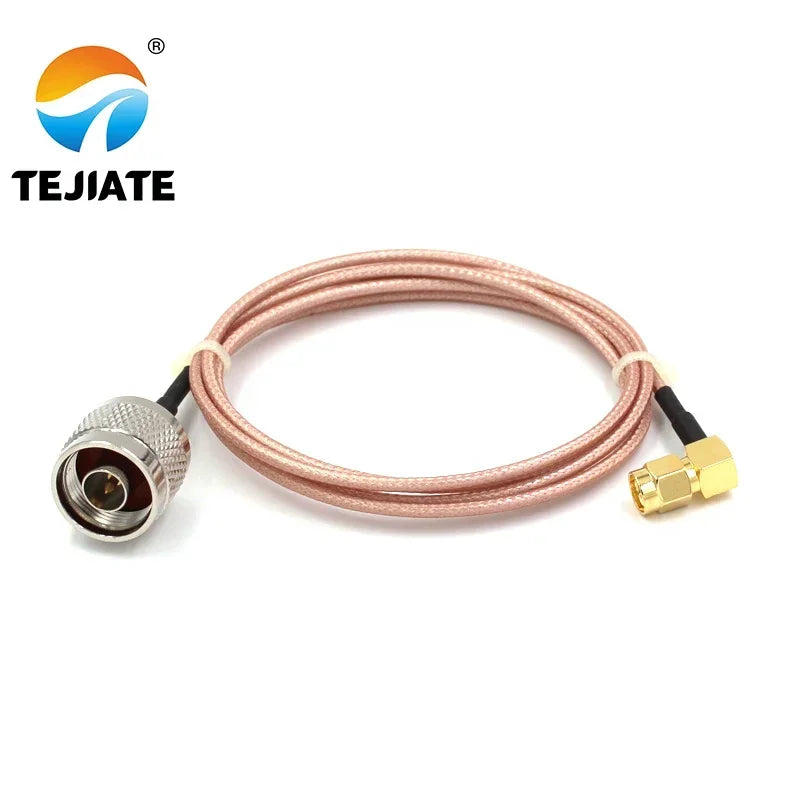 1PCS TEJIATE Adapter Cable BNC To SMA Type N-J Convert SMA-JW 8-90CM 1M 1.5M 2M Length Connector RG316 Wire