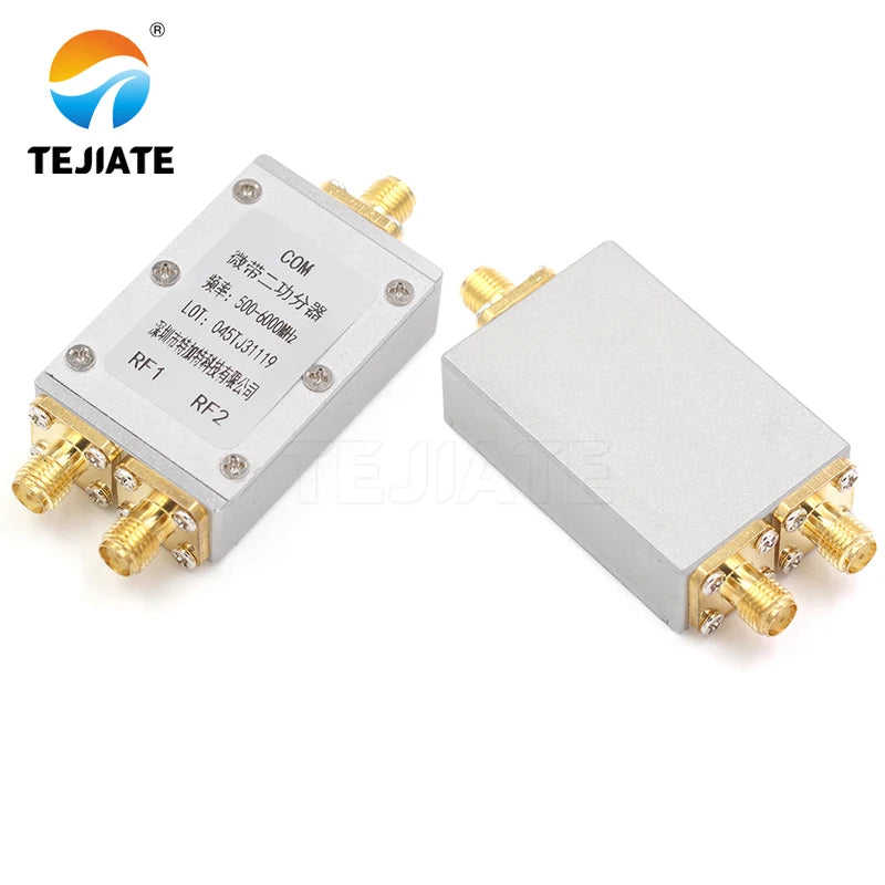 1PCS SMA Power Divider One to Two 0.5-8G 0-6000MHz Microstrip Splitters RF Combiner
