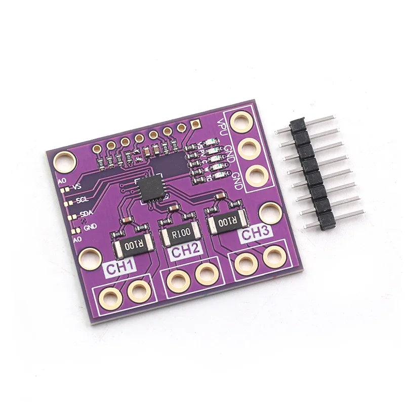 INA3221 Module Triple Bidirectional Bus Low-Side/High-Side Voltage/Current/Power Monitor I2C