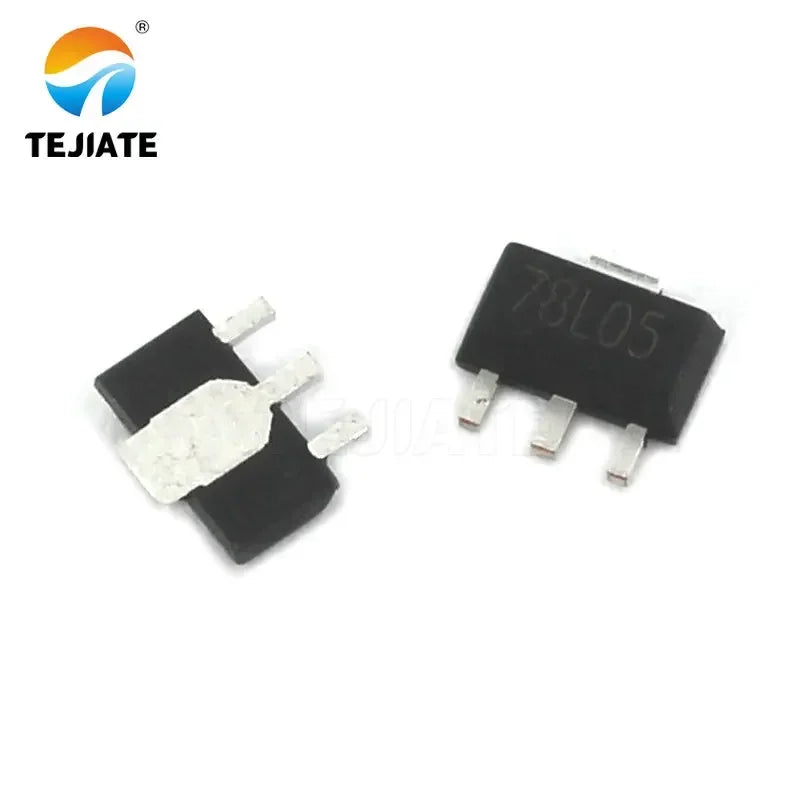 5PCS TEJIATE Triode 78L05 78L06 78L08 78L09 78L10 78L12 78L15 Stable Voltage Three Ports Tertiary Tube SMD DIP Type