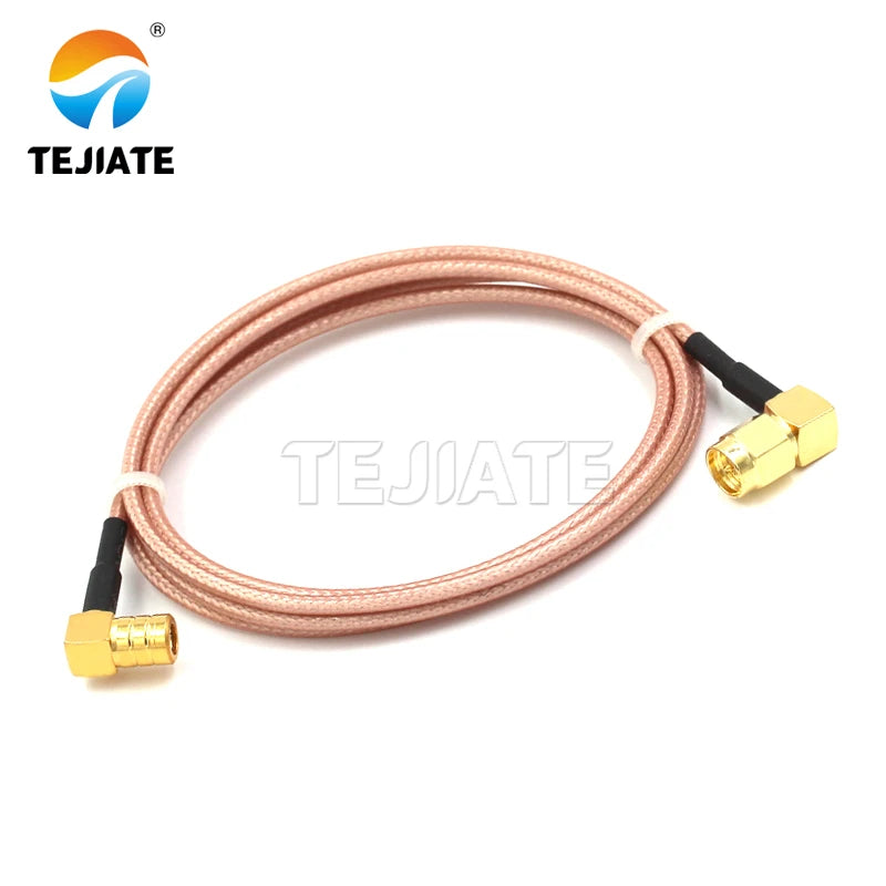 1PCS SMA-JW to SMB-JW SMB-KW adapter wire SMA bend male to SMB bend connecting wire