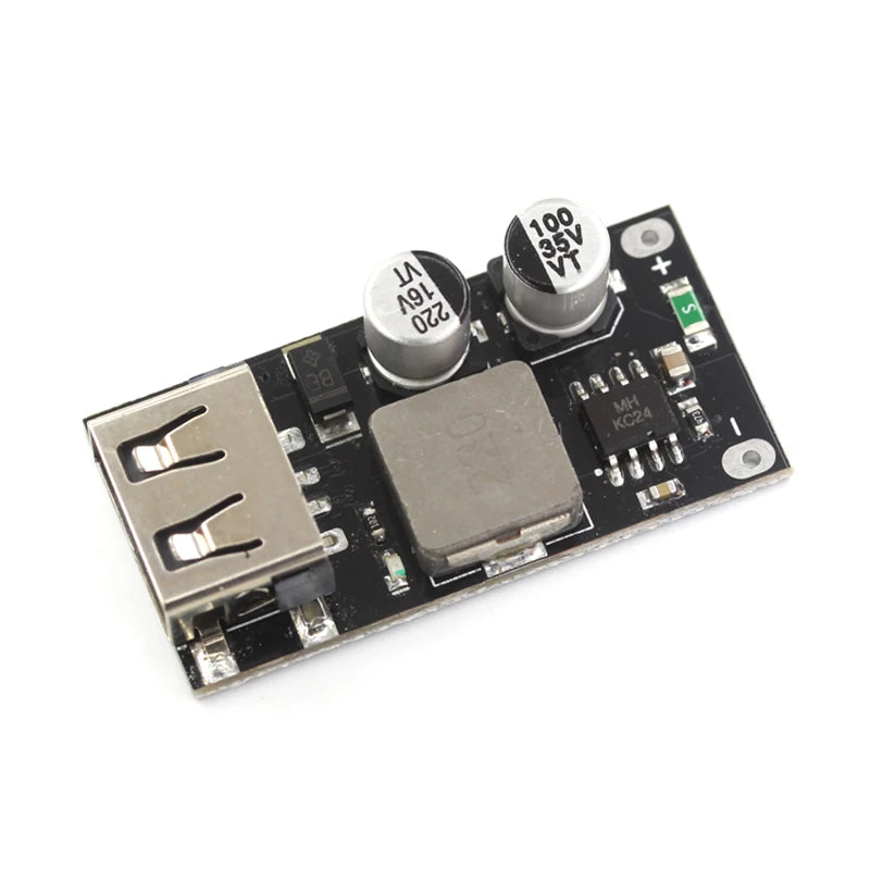 TPS61088 High Power Boost Module DC-DC Single Cell Lithium Battery 12V 24V USB Mobile Phone Fast Charge QC2.0 QC3.0 TYPE-C