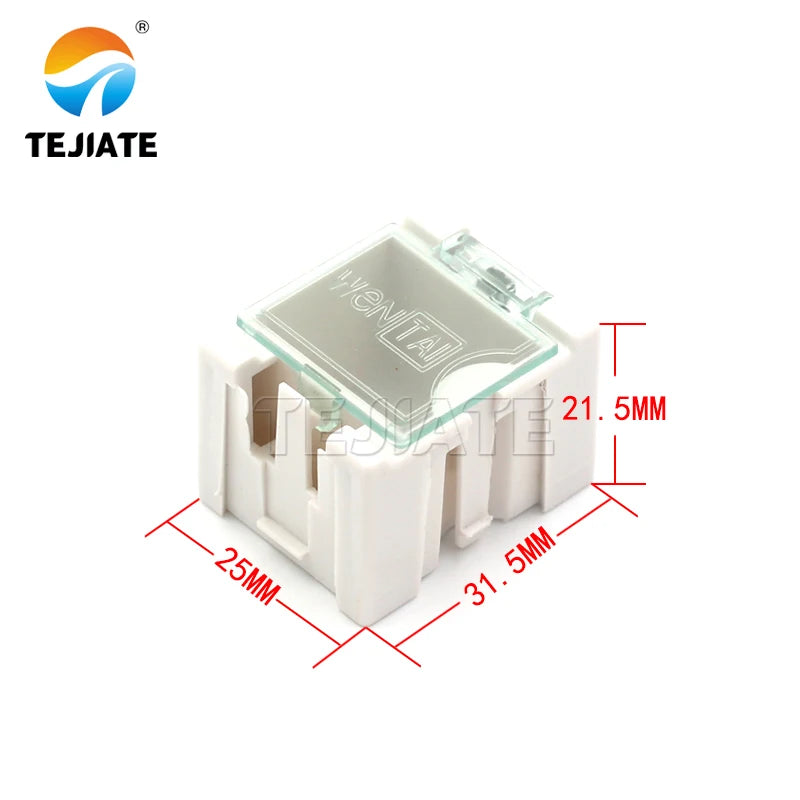 5PCS No.1 SMT component box, component box, sample box, interlocking and detachable