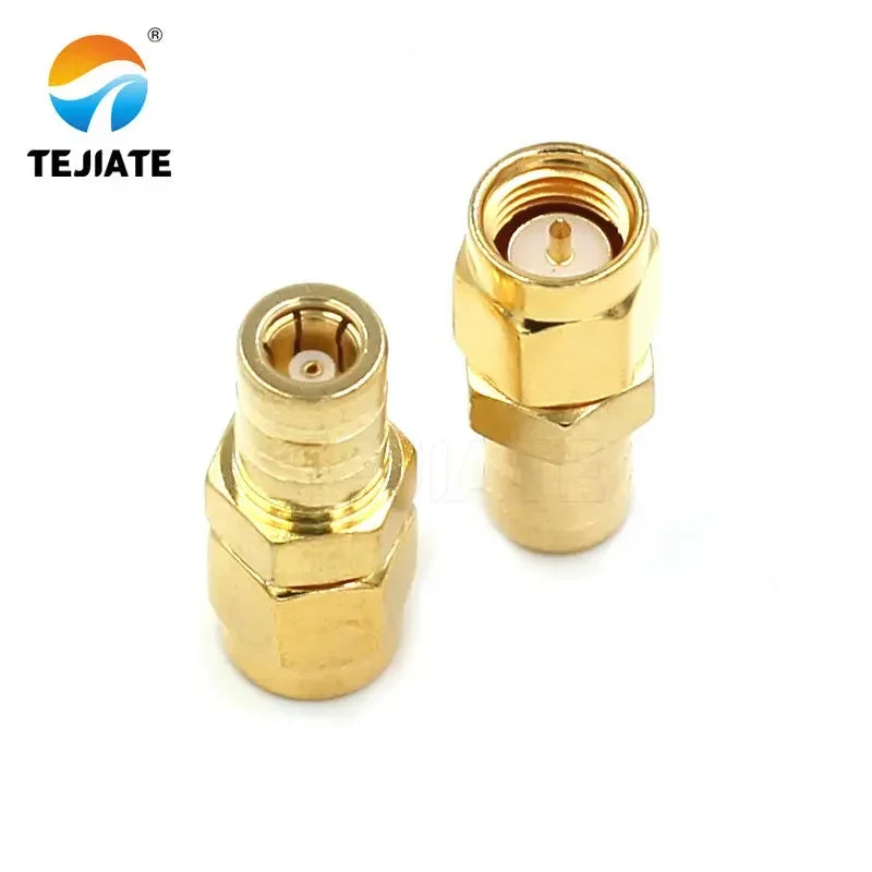2PCS SMB RF Adapter Antenna Pedestal SMA To SMB-JJ/KK L-type BNC/SMA Male To SMB Male Header SMB Double Way Connector