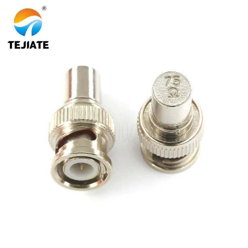 1PCS BNC Load Male Plug Termination Connector Coaxial Brass Resisitor 50/75Ohm High Quality Adapter
