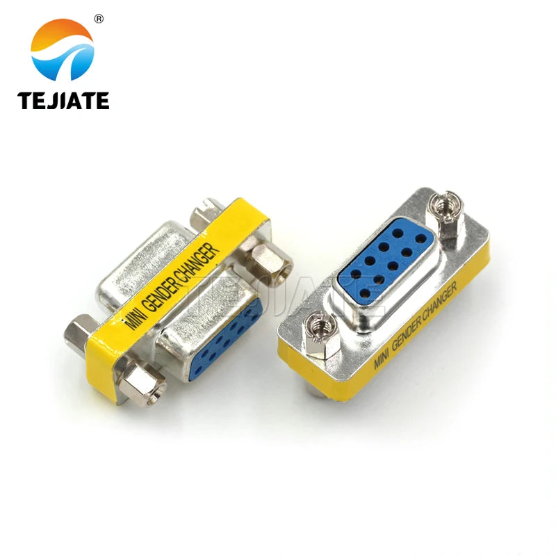 DB9/15/25 pin serial port male to female conversion head adapter RS232 male to male to female to female COM port