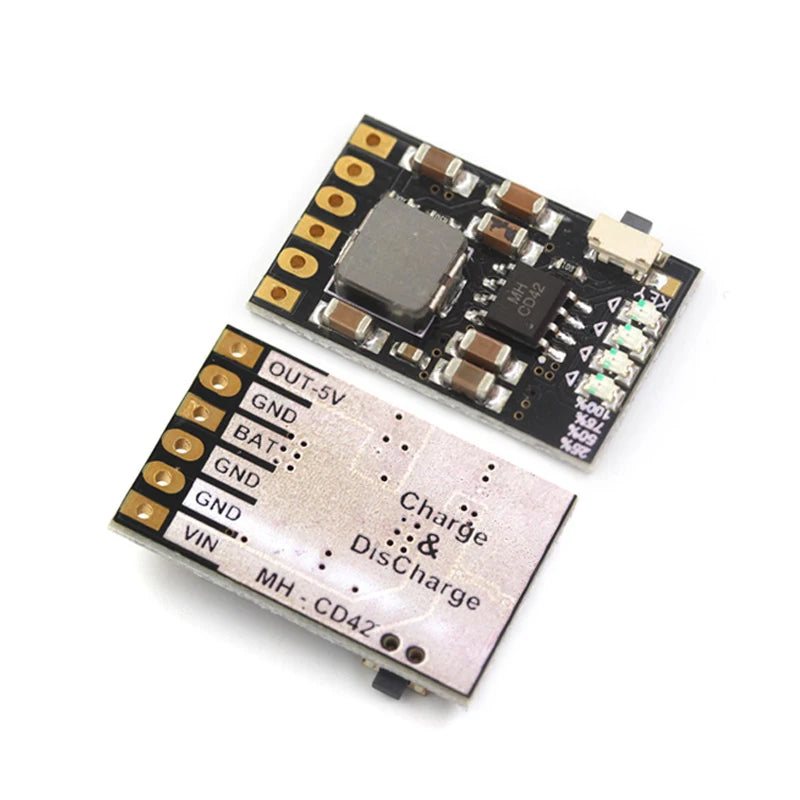 TP5100 charging management power module board 1A 2A compatible with 4.2v8.4v single and double lithium batteries