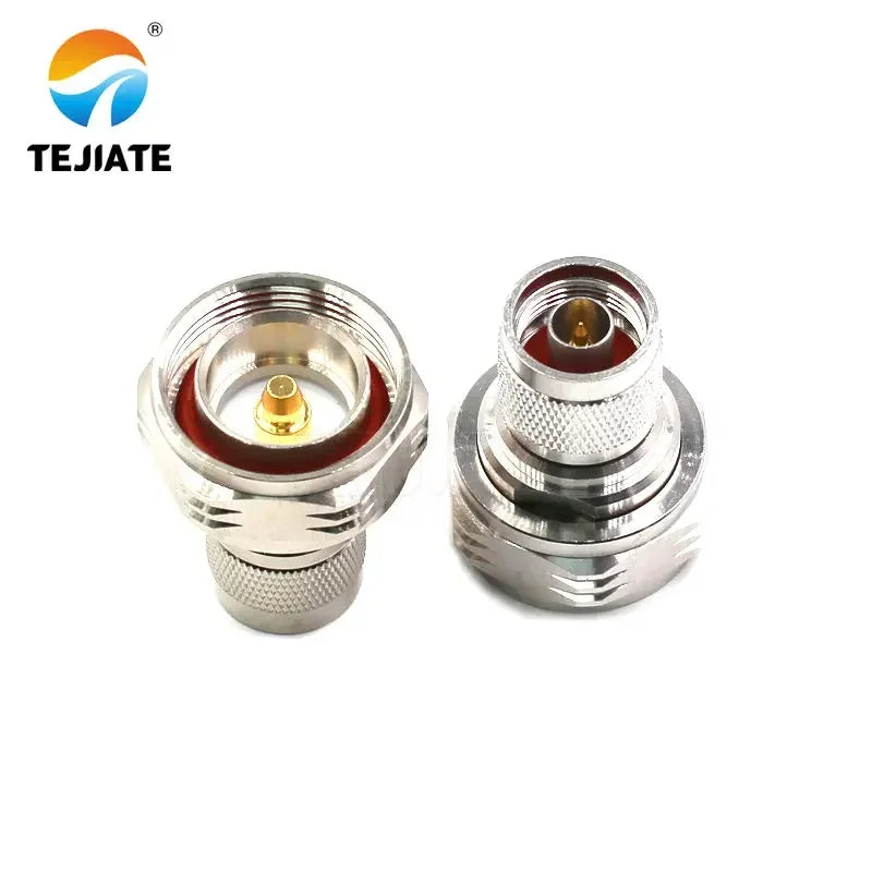 1PCS N to DIN L29 adapter L29/DIN-KK/JJ/JK male female center clamp RF coaxial straight connector adapter soldering