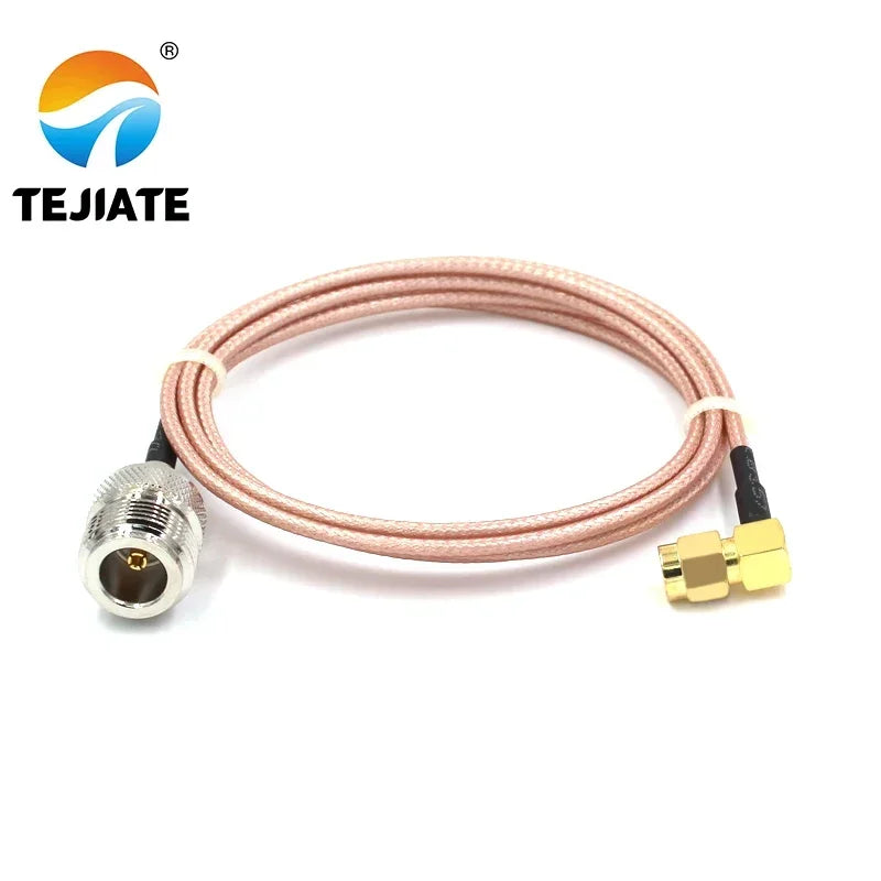 1PCS TEJIATE Adapter Cable RPSMA To BNC Type RPSMA-JW Convert N-K 8-90CM 1M 1.5M 2M Length Connector RG316 Wire