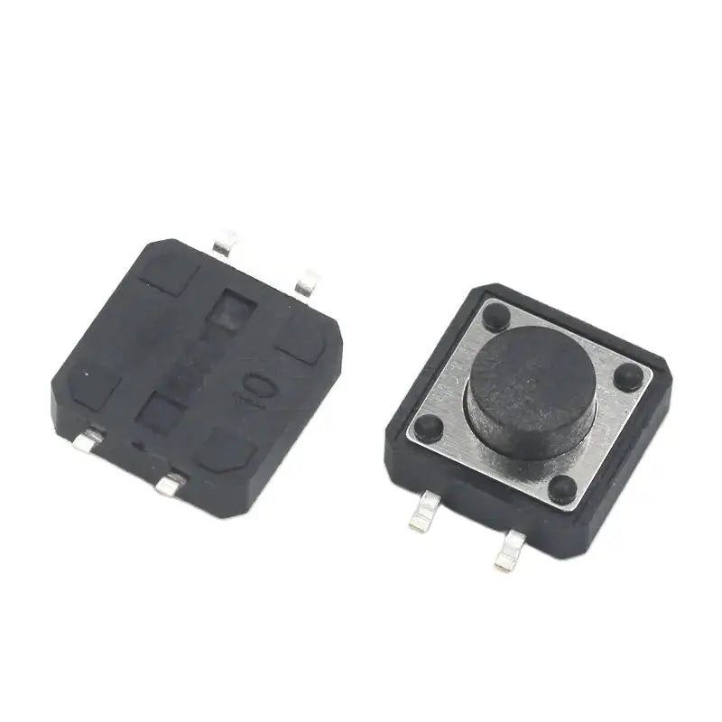 20PCS Paster-type Vertical 4 legs Touch Key Microswitch Erect 4 Foot Button Switch 12*12*4.3/5/6/8/10/13MM