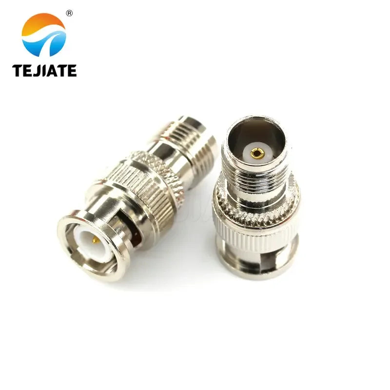 1PCS RF Coaxial Adapter BNC/TNC Male/Female Header Connector Secure With Nuts
