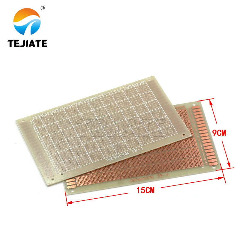 Epoxy resin PCB circuit board 5*7 7*9 9*15 12*18 fiberglass universal board perforated board