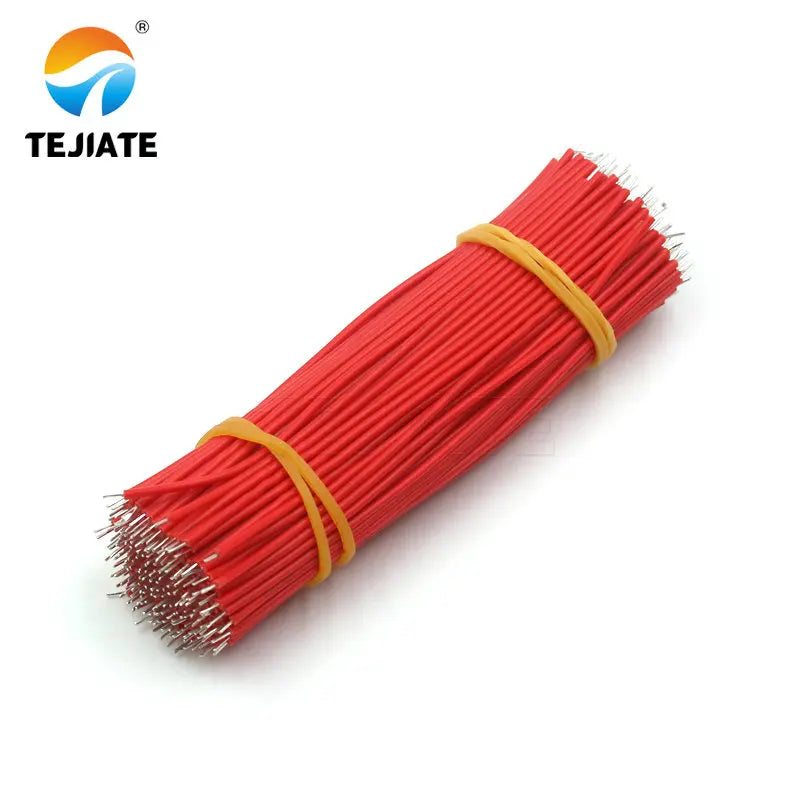 50PCS 22/24AWG 10/15/20CM Jumper-wire Welding-wire Conducting-wire Electronic Connecting-wire Tin-plated