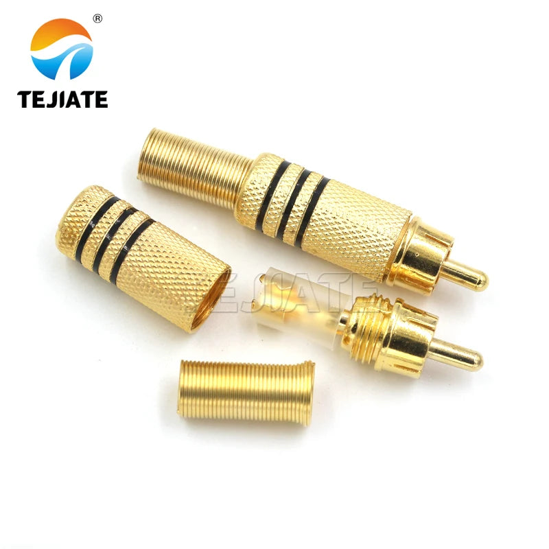 3.5 2.5/6.35mm plum blossom male connector mono dual channel stereo microphone plug welding line audio head