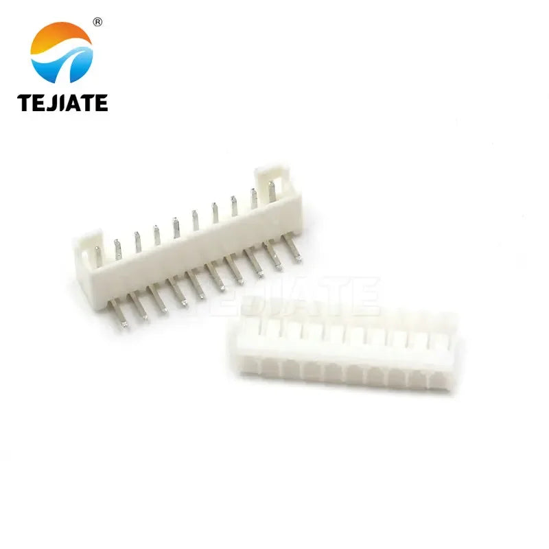 50PCS PH2.0MM Connector 2/3/4/5/6/7/8/9/10/12P Adapter Ternimal Bent Pin Base + Plug + Reed