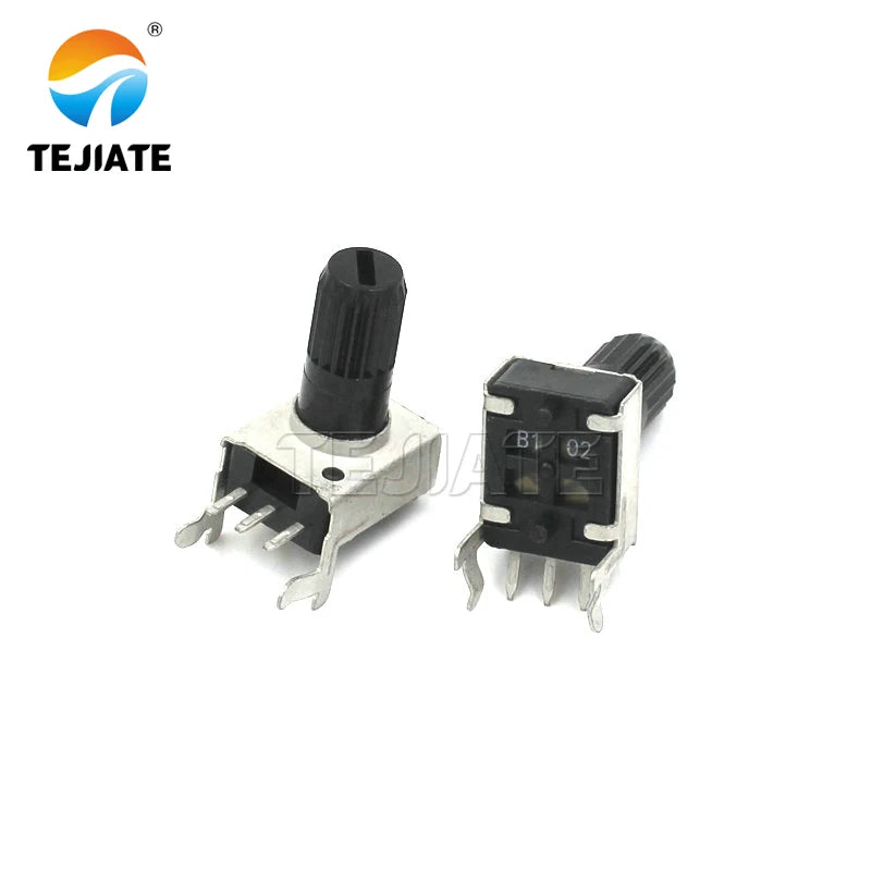 5PCS 0932 potentiometer adjustable resistor vertical 5K 10K 50k 100K 3-foot long handle 12.5MM RV09 type