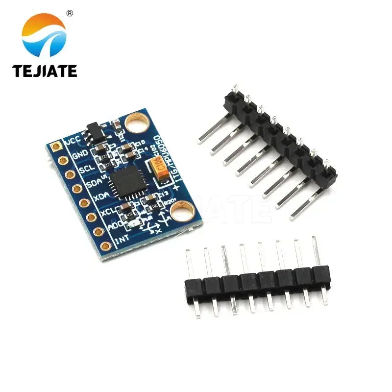 1PCS GY-521 MPU-6050 Triaxial Acceleration Sensor Module Gyroscope 6DOFModular Unit With Code Schematic