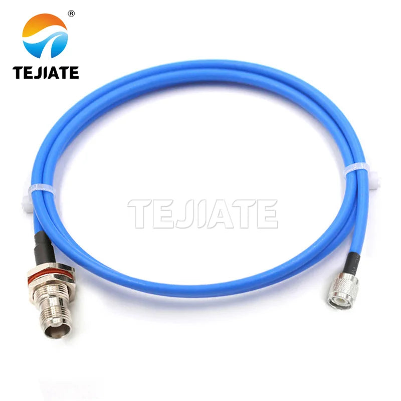 1M TNC-JJ TNC male to male/female RG402/141 semi-flexible RF extension cable TNC-JK/JW adapter cable