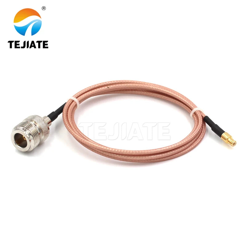 1PCS TEJIATE Adapter Cable N To MCX Type NK Convert MCXJ 8-90CM 1M 1.5M 2M Length Connector RG316 Wire