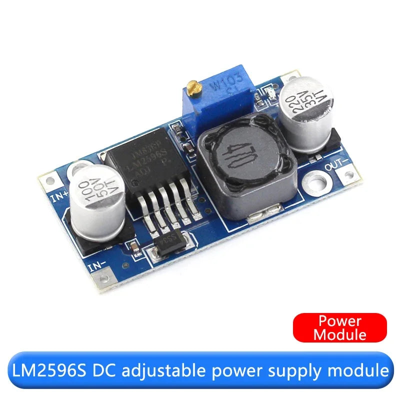Adjustable Output LM2596S Step Down Module DC to DC Buck Converter Voltage Regulator Conversion Power Supply Module LM2596