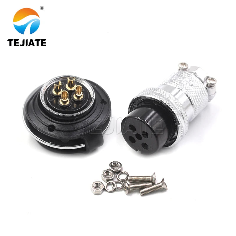 M25 aviation socket plug DF/GX30-2/3/4/5/6/7/8/10 core plug connector disc flange