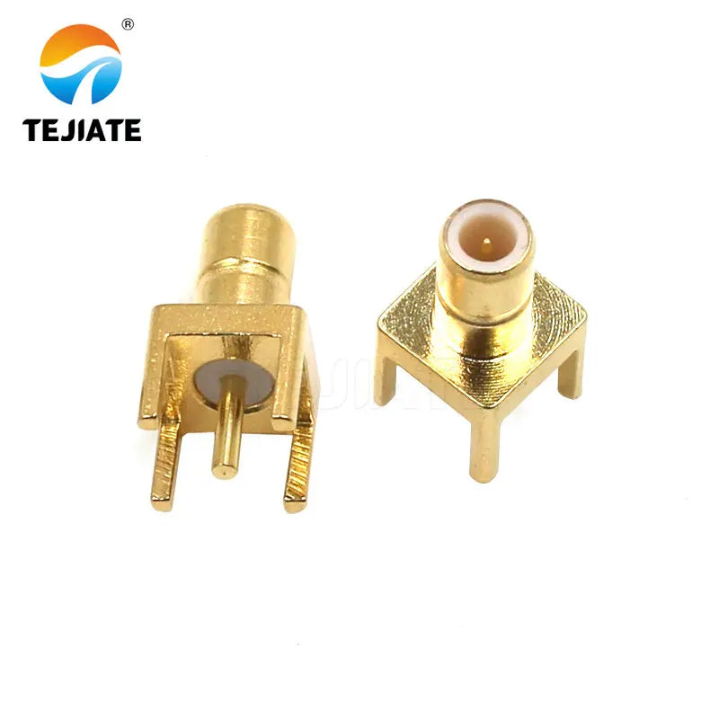1PCS SMB-KWE/JWE/JE/KE Right Angle 90 degree Female Head RF Connector 50ohm Antenna Seat