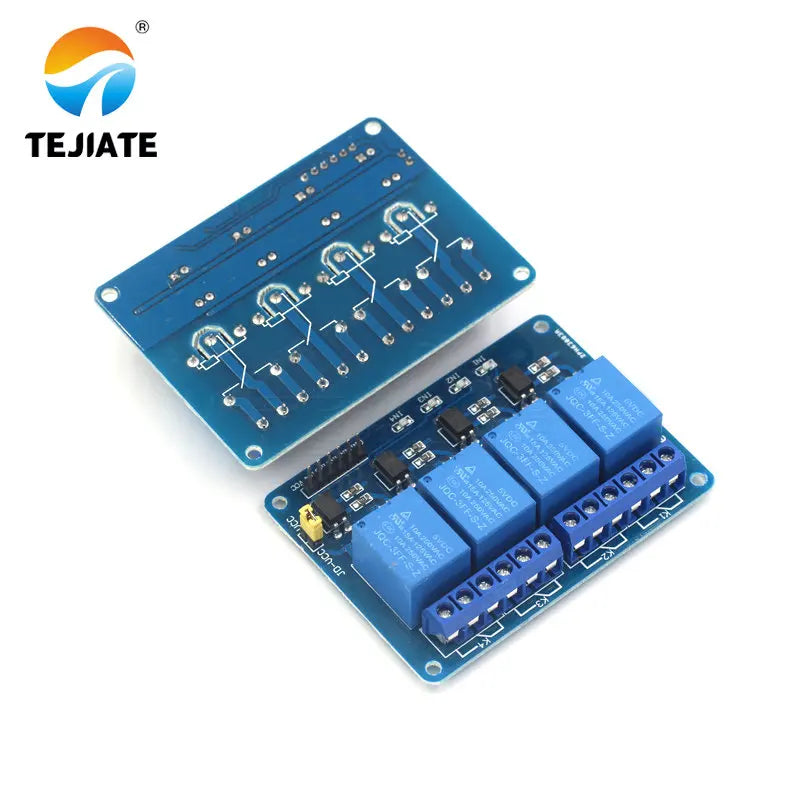 4 way Relay Module 5V 12V 24V 4 Channel Relay Module Shield ARM PIC AV ...