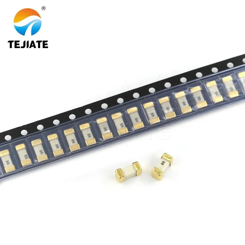 10PCS 1808 Patch Fuse Quick Break Fuse 0.5/1/2/3/4/5/6.3A Fuses Clip  Electronic tool Matching Fuse Base