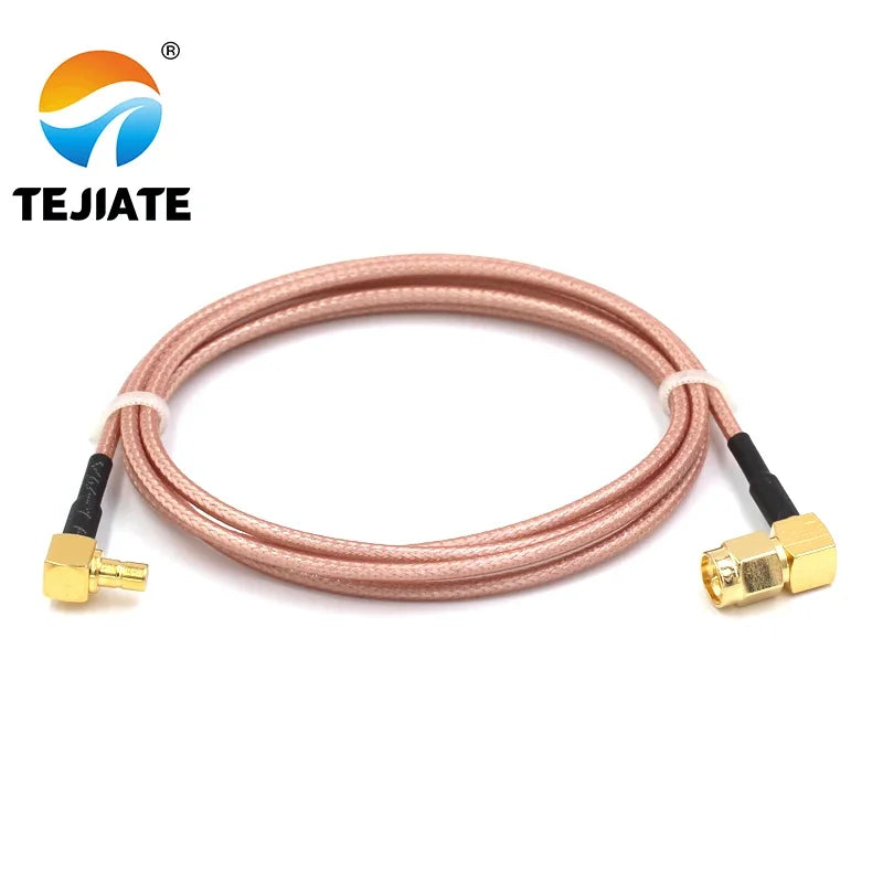 1PCS TEJIATE Adapter Cable SMB To SMA Type SMB-JW Convert SMA-JW 8-90CM 1M 1.5M 2M Length Connector RG316 Wire