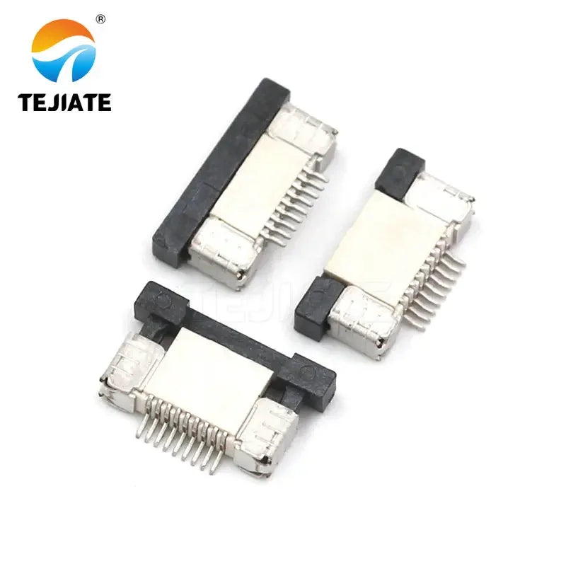 10PCS FFC/FPC Connector Flat Cable Socket 0.5MM Adapter 4/5/6/7/8/9/10/12/14/15/16/18P Up Drawer Type Plug Kit